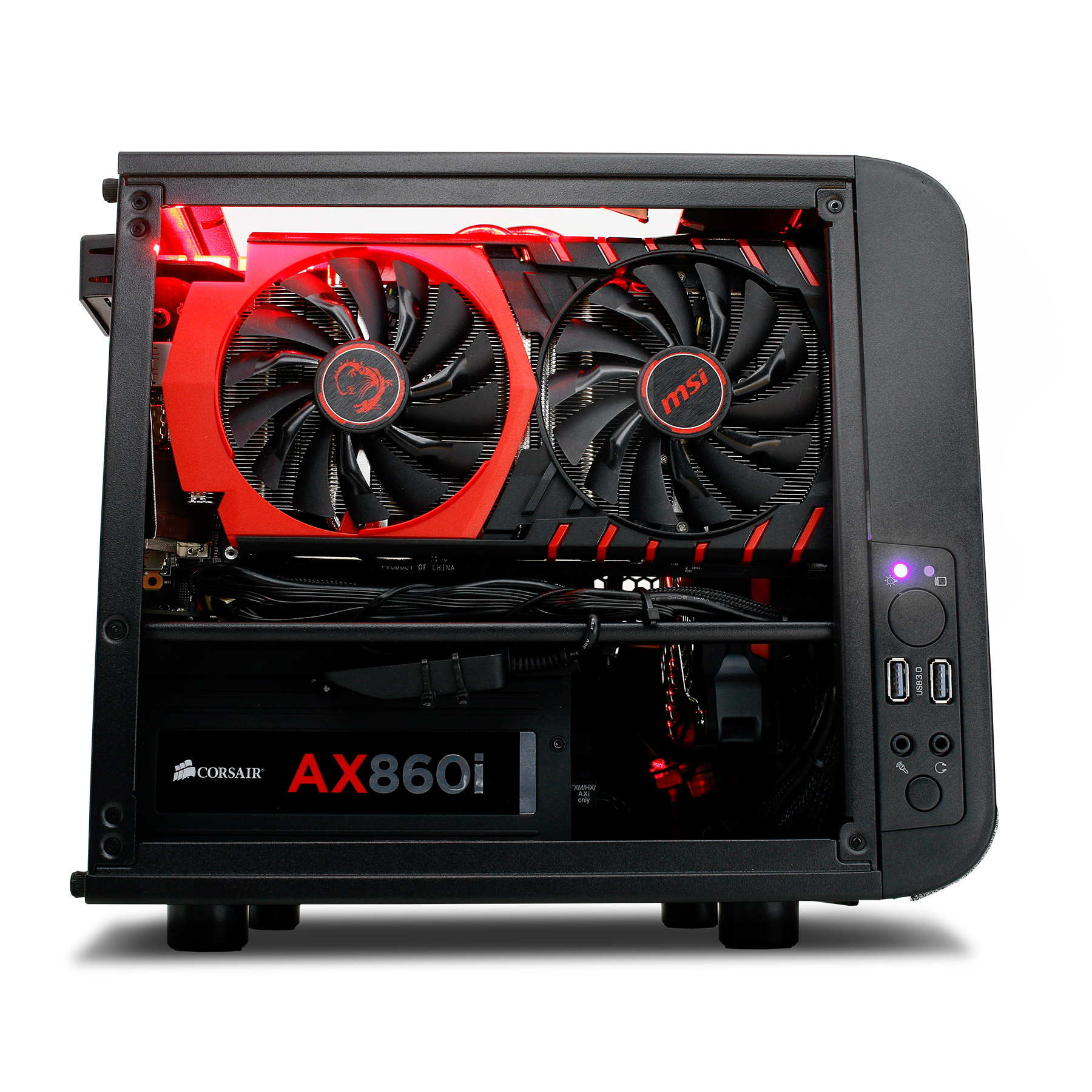 Gaming Pc I7 7700k Gtx 1080 Ti Gaming Cube i7-7700 - GTX 1080 Ti SSD - Gaming Cube PC